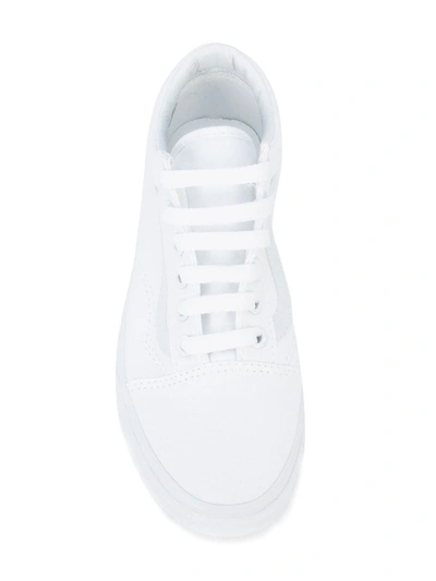 Vans White Og Old Skool Lx Vlt Sneakers