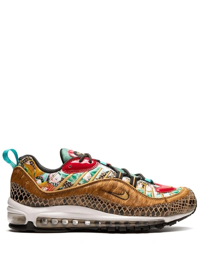 Ydmyg tavle kom over Nike Air Max 98 Chinese New Year Sneakers In Brown | ModeSens