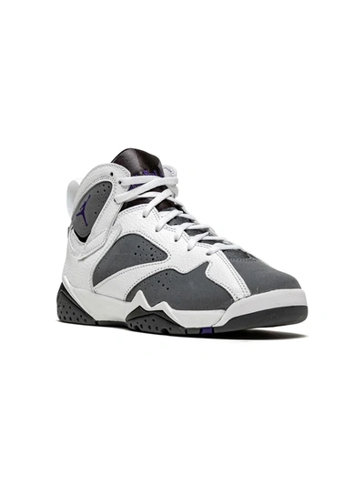 Shop Jordan Air  7 Retro Bg "flint" Sneakers In Grey