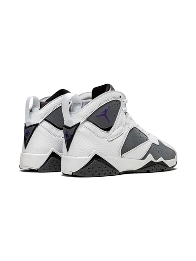 Shop Jordan Air  7 Retro Bg "flint" Sneakers In Grey