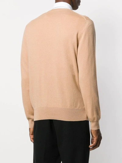 Shop N•peal The Oxford Jumper In Neutrals