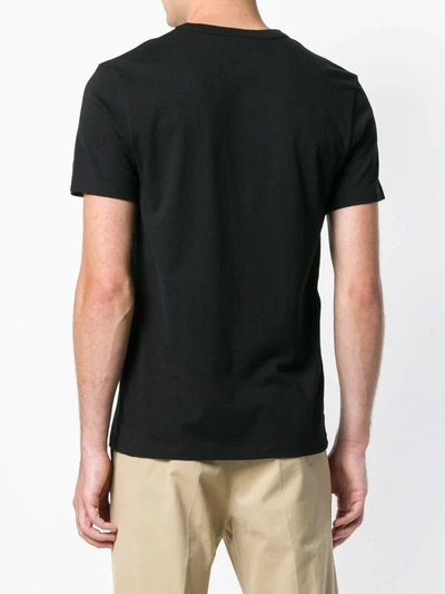 Shop Ami Alexandre Mattiussi T-shirt With Ami Embroidery In 001 Black