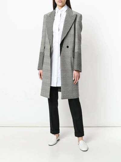 Thom Browne Poplin Shirt Dress In White
