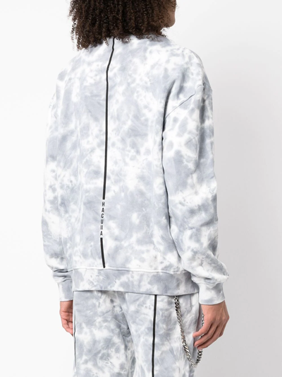Haculla Spike Head Print Sweater In Grey