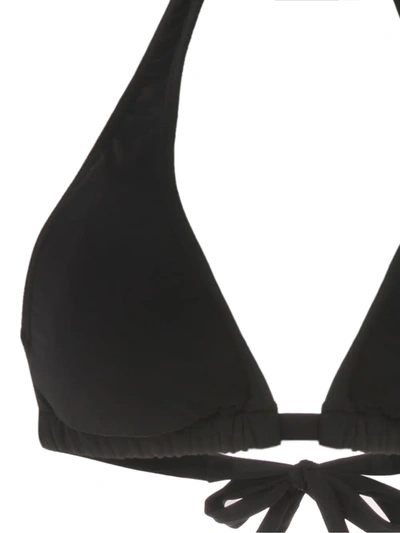 Shop Amir Slama Triangle Two-piece Bikini In Black