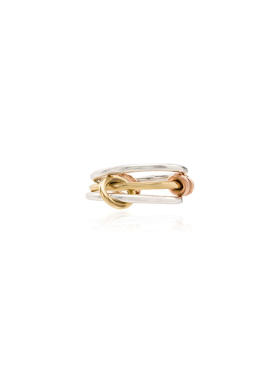 Shop Spinelli Kilcollin Acacia 18kt Yellow Gold Ring In Silver Yellow Gold