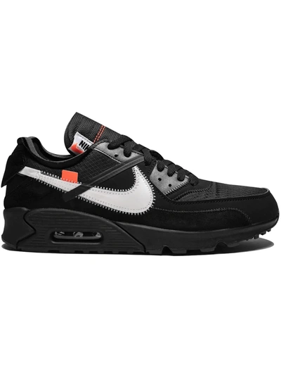 Nike The 10: Air Max 90 "black" Sneakers In Black
