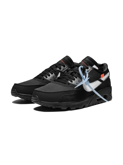 Nike The 10: Air Max 90 "black" Sneakers In Black