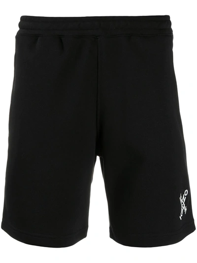 Shop Kenzo Sport 'little X' Shorts In Black