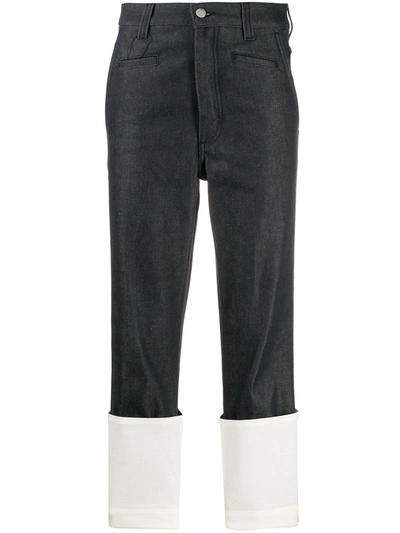 Shop Loewe Fisherman Jeans In Blue