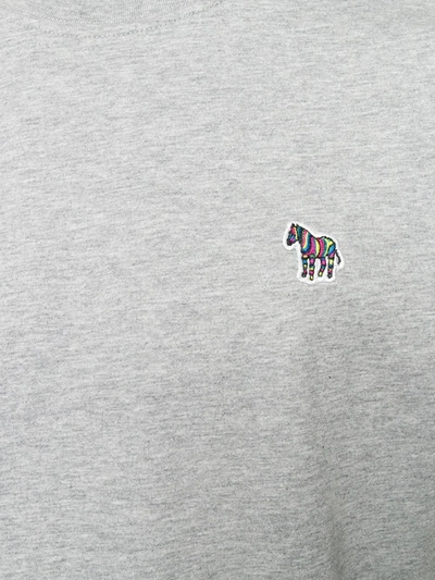斑马logo贴花T恤