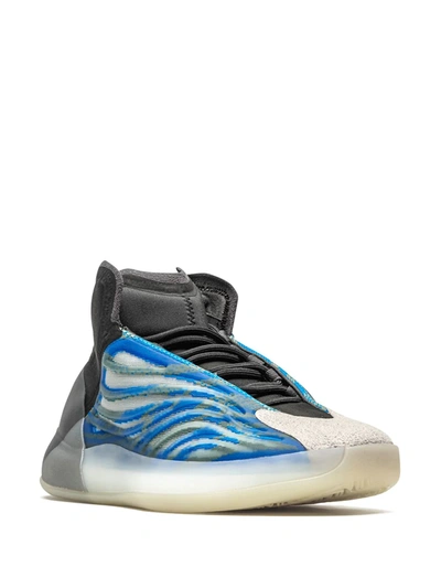 Shop Adidas Originals Yeezy Bsktbl "frozen Blue" Sneakers
