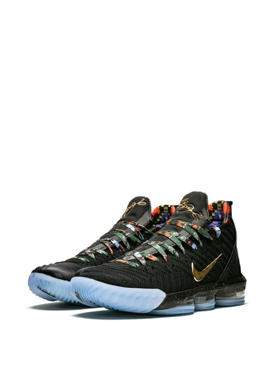Nike Lebron Xvi Kc Sneakers In Black