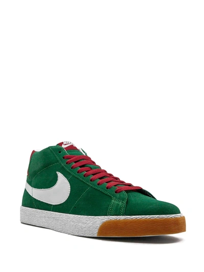 Shop Nike Blazer Sb "pine Green" Sneakers