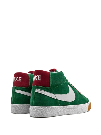 Shop Nike Blazer Sb "pine Green" Sneakers