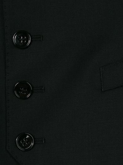 Shop Dolce & Gabbana Formal Waistcoat In Black