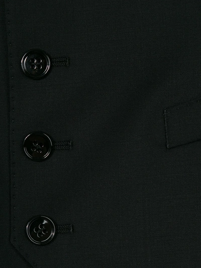 Dolce & Gabbana Formal Waistcoat In Black