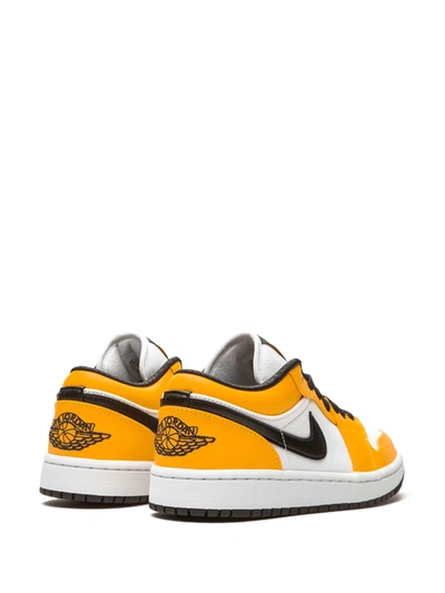 Shop Jordan Air  1 Low Se "laser Orange" Sneakers In White