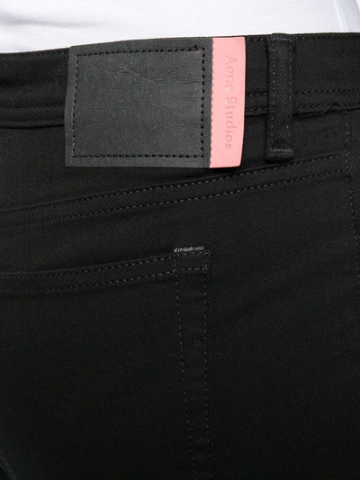 Shop Acne Studios Climb Stretch Fit Jeans In Black