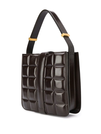 Shop Bottega Veneta Marie Shoulder Bag In Brown