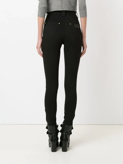 Shop Amapô High Waist Skinny Jeans In Black