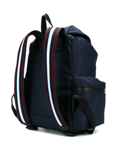 Shop Bally Crew Backpack In Blue