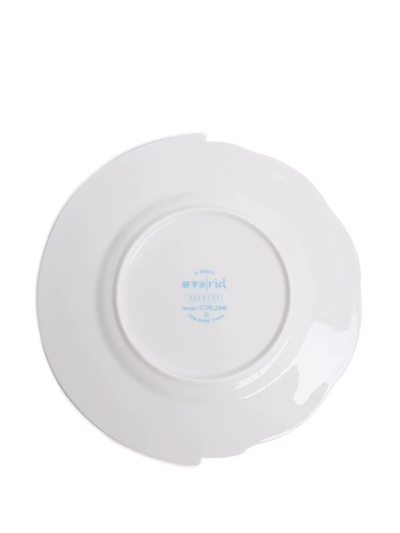 Shop Seletti Hybrid Zoe Dessert Plate In White