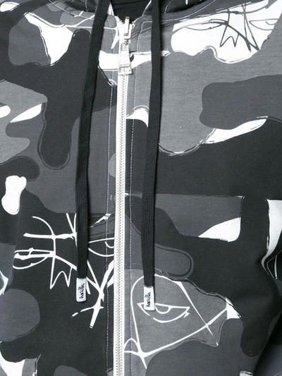 Haculla Witchslap Reversible Camouflage Hoodie In Black