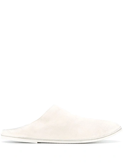 Shop Marsèll Slip On Loafers In White