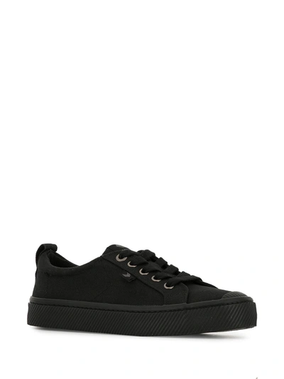 Shop Cariuma Oca Canvas Low-top Sneakers In Black