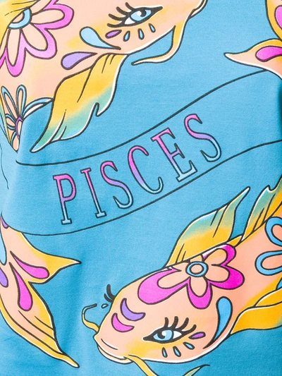 Shop Alberta Ferretti Pisces T-shirt In Blue