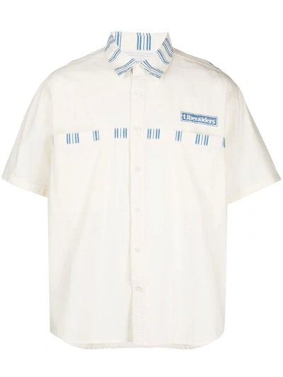 Shop Liberaiders Destination Unknown Short-sleeve Shirt In White