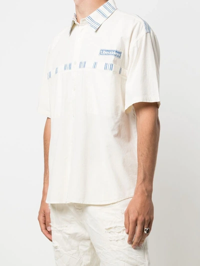 Shop Liberaiders Destination Unknown Short-sleeve Shirt In White