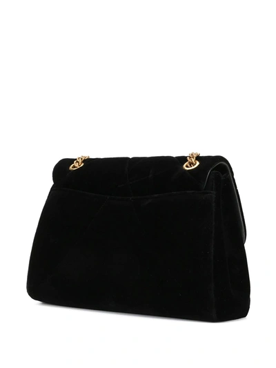 Shop Dolce & Gabbana Large Devotion Shoulder Bag In Black