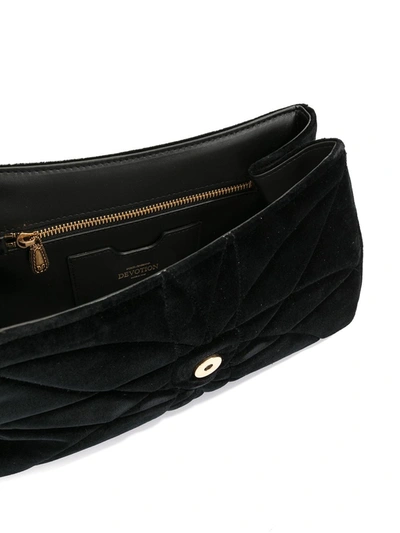 Shop Dolce & Gabbana Large Devotion Shoulder Bag In Black