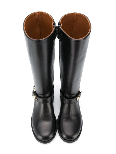 Shop Dolce & Gabbana Calf-length Boots In Black