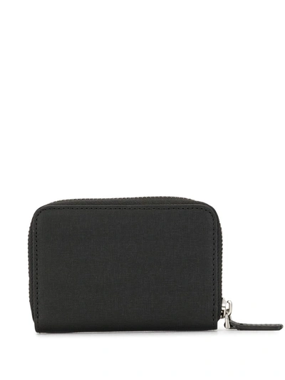 Shop Agnès B. Logo Detail Wallet In Black