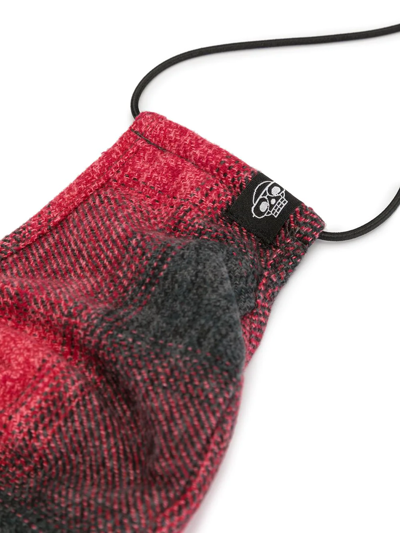 Mostly Heard Rarely Seen Two-tone Face Mask In Red