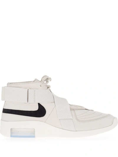 Shop Nike Air Fear Of God Raid "light Bone" Sneakers In White