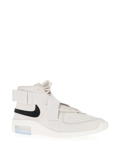 Shop Nike Air Fear Of God Raid "light Bone" Sneakers In White