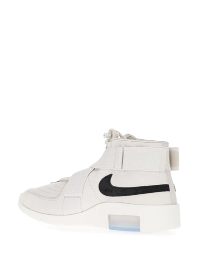 Shop Nike Air Fear Of God Raid "light Bone" Sneakers In White