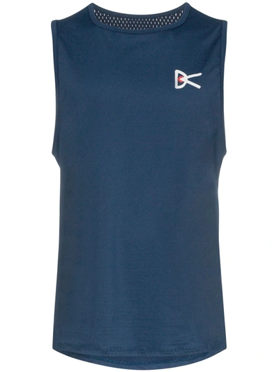 Shop District Vision Air Wear Stretch Sports Vest In Blue