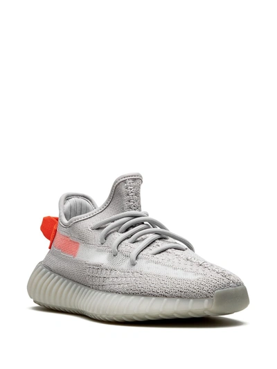 Shop Adidas Originals Boost 350 V2 "tail Light" Sneakers In Grey