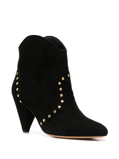 Shop Tila March Maple Studded Ankle Boots In Black