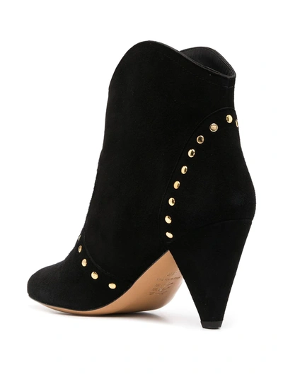 Shop Tila March Maple Studded Ankle Boots In Black