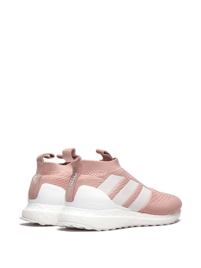 Adidas Originals X Kith Ace 16+ Ultraboost "flamingos" Sneakers In Pink
