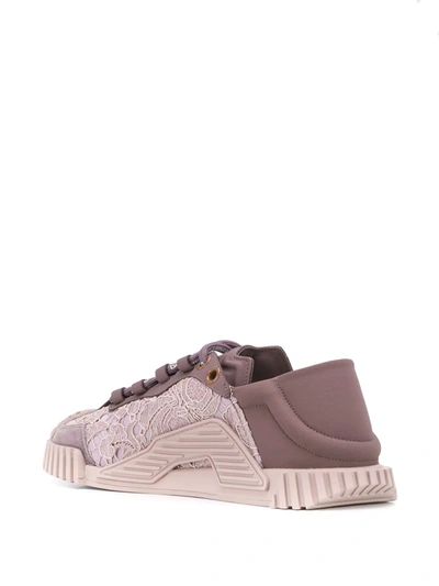 Shop Dolce & Gabbana Ns1 Low-top Sneakers In Purple
