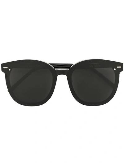 Shop Gentle Monster Six Bears 01 Oversized Sunglasses In Black
