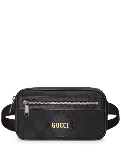 Shop Gucci Off The Grid Gg Belt Bag In Black
