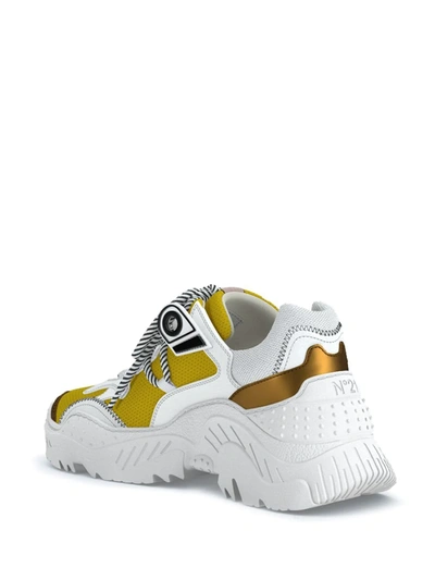 Shop N°21 Customisable Billy Sneaker In Yellow